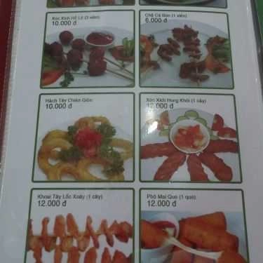 Thực đơn- Quán Ăn Tricolore - Coopmart Cà Mau