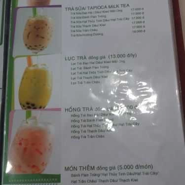 Thực đơn- Quán Ăn Tricolore - Coopmart Cà Mau