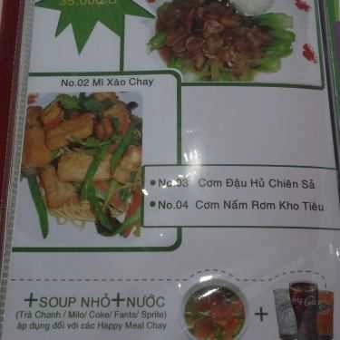 Thực đơn- Quán Ăn Tricolore - Coopmart Cà Mau