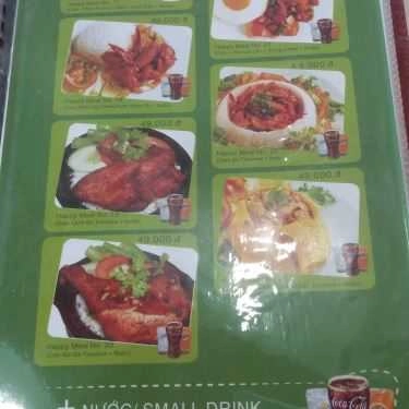 Thực đơn- Quán Ăn Tricolore - Coopmart Cà Mau