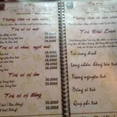 Tổng hợp- Cafe Trà Hoa Quán - Nguyên Hồng