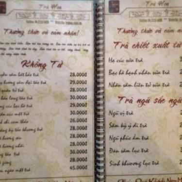 Tổng hợp- Cafe Trà Hoa Quán - Nguyên Hồng