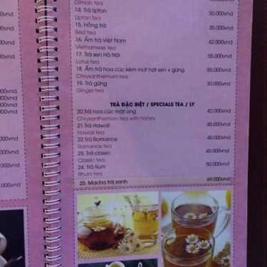Thực đơn- 2F Cafe