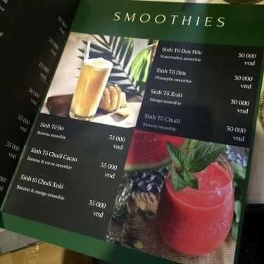 Thực đơn- 3.NHU Coffee & Tea