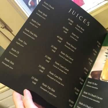 Thực đơn- 3.NHU Coffee & Tea
