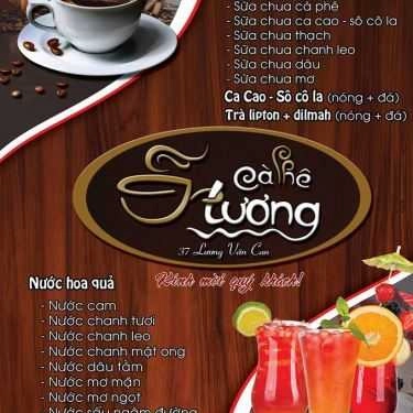 Thực đơn- 37 Cafe - Lương Văn Can