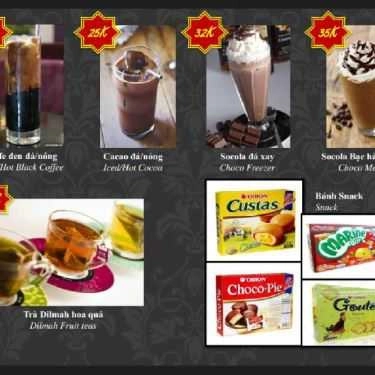 Thực đơn- 57A Cửa Đông Cafe & Giải Khát