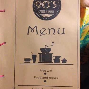 Thực đơn- 90's Coffee & Food
