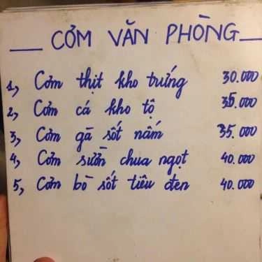 Thực đơn- 90's Coffee & Food