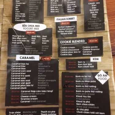 Thực đơn- Aichage - Coffee & Tea