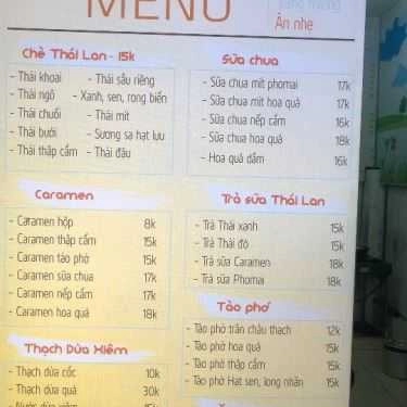 Tổng hợp- Ăn vặt Honeybee - Chè Thái Lan