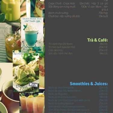Thực đơn- Cafe Salut Deli & Juice Bar - Quang Trung