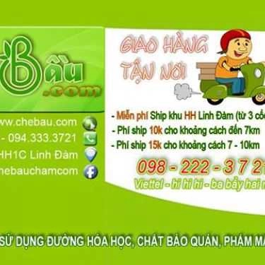 Thực đơn- Cafe Chè Bầu Quán