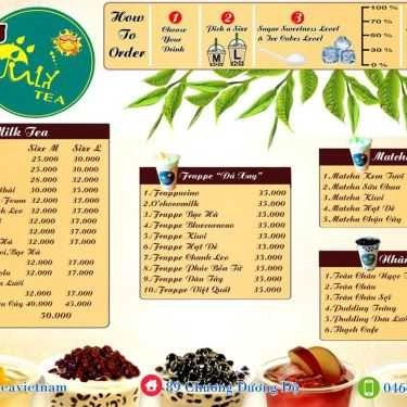 Thực đơn- Cafe July Tea