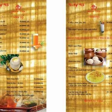 Thực đơn- Cafe Tri Kỷ Trà