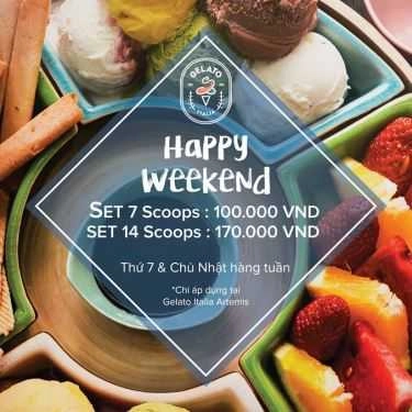 Thực đơn- Cafe Gelato Italia - Artemis Tower