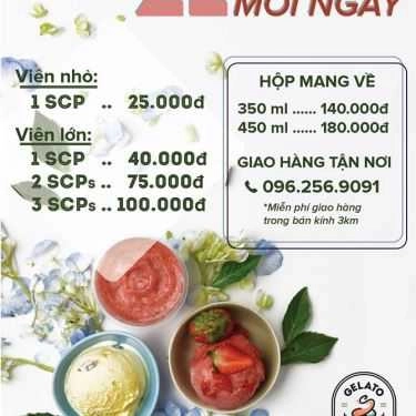 Thực đơn- Cafe Gelato Italia - Artemis Tower