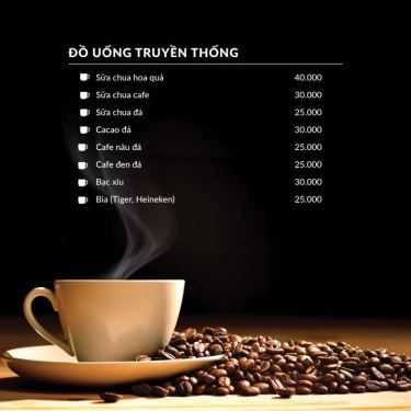 Thực đơn- Hot Summer Coffee & Tea