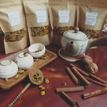 Món ăn- Cafe Úi Chà Trà - Trà Hoa & Đặc Sản Việt