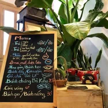 Thực đơn- Cafe Úi Chà Trà - Trà Hoa & Đặc Sản Việt