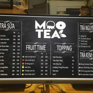 Thực đơn- Cafe Trà Sữa Moo Tea