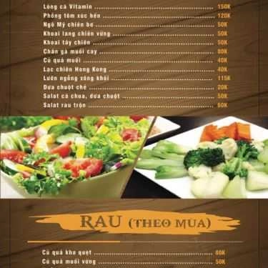 Thực đơn- Quán Nhậu Vitamin Beer