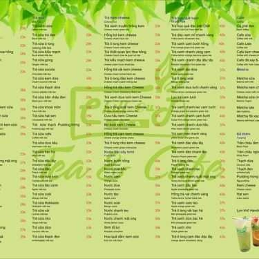 Thực đơn- Chill Out - Tea & Cafe