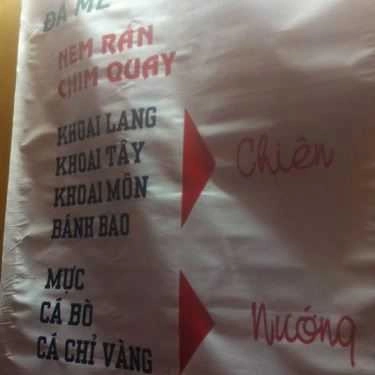 Thực đơn- Trà Bát Bảo - Ăn Vặt Vỉa Hè