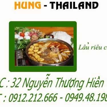 Thực đơn- Nhà Hàng Hùng Thái Lan - Lẩu Thơm Cốt Dừa