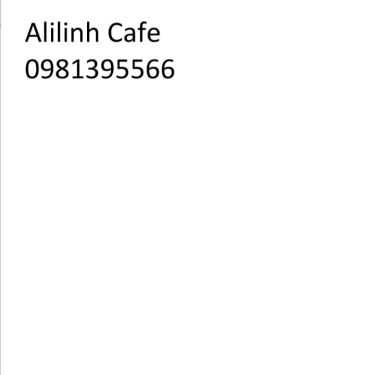 Tổng hợp- Aliling Cafe