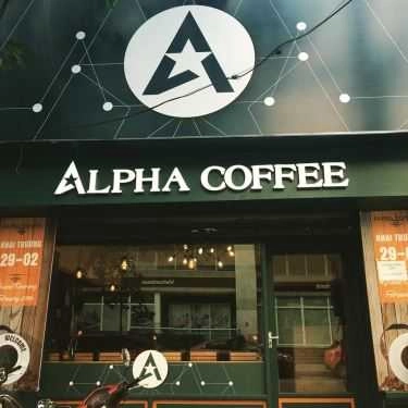 Không gian- Alpha Coffee