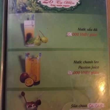 Thực đơn- Ăn vặt Ẩm Thực 26 - Đồ Ăn Nhanh