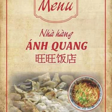 Thực đơn- Nhà Hàng Ánh Quang - Ẩm Thực Trung Hoa