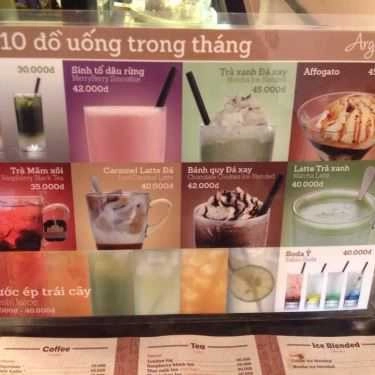 Thực đơn- Argento Cafe - Lê Thánh Tông