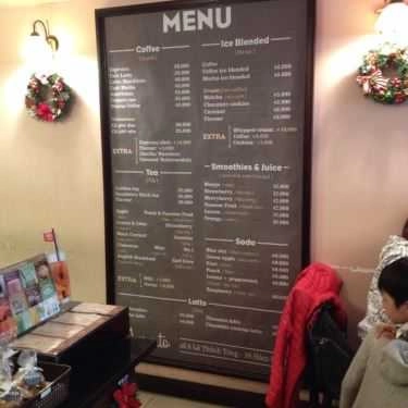 Thực đơn- Argento Cafe - Lê Thánh Tông