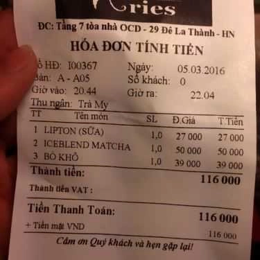 Tổng hợp- Aries Coffee