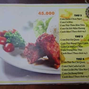 Thực đơn- A55 Cafe - Phan Chu Trinh