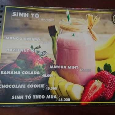 Thực đơn- A55 Cafe - Phan Chu Trinh