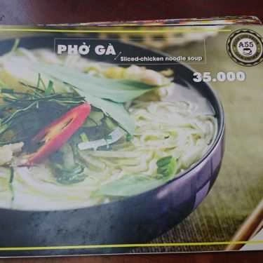 Thực đơn- A55 Cafe - Phan Chu Trinh