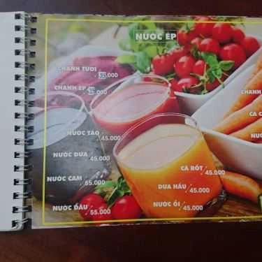 Thực đơn- A55 Cafe - Phan Chu Trinh