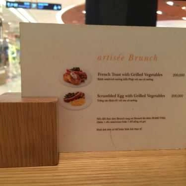Tổng hợp- Artisée Cafe Deli - Lotte Center