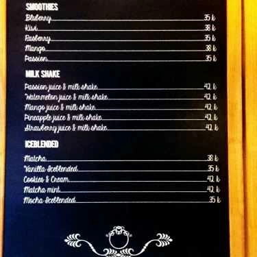 Thực đơn- Aura Coffee - Phó Đức Chính