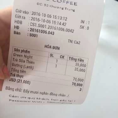 Tổng hợp- B59 Coffee - Khương Trung
