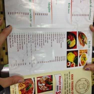 Thực đơn- Cafe Bà Xã Đậu Hủ - Đậu Hủ Singapore