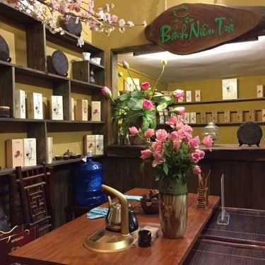 Không gian- Cafe Bách Niên Trà