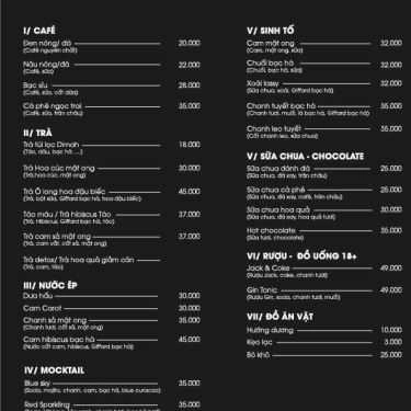 Tổng hợp- Balón Station - Coffee & Fruit
