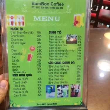 Tổng hợp- Bamboo Coffee - Nguyễn Cơ Thạch