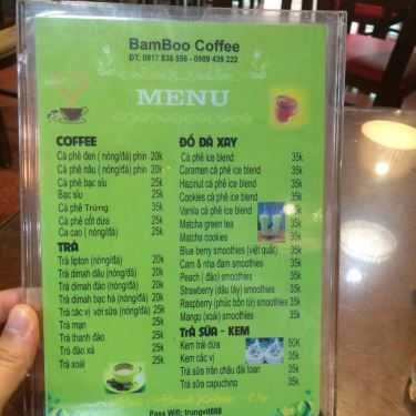 Tổng hợp- Bamboo Coffee - Nguyễn Cơ Thạch
