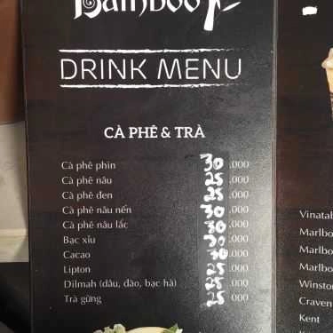 Tổng hợp- Bamboo Coffee