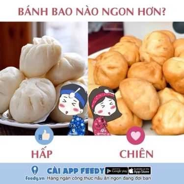 Tổng hợp- Ăn vặt Bánh Bao Chiên & Bánh Quẩy Đùi Gà - Quan Nhân